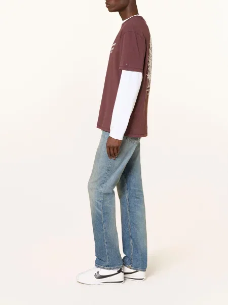 Tommy Jeans Džíny Ryan Slim Straight Fit denim dark