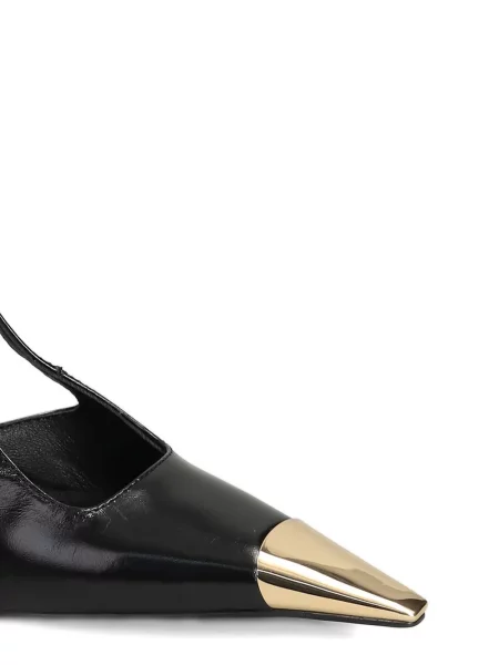 Pantofi cu toc Gold & Rouge negru