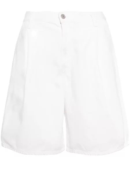 Pantaloni scurți Agolde alb