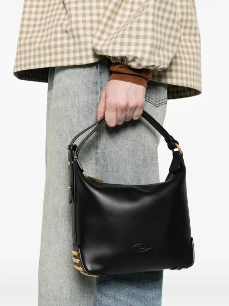 Geantă de mână Tod's din piele negru