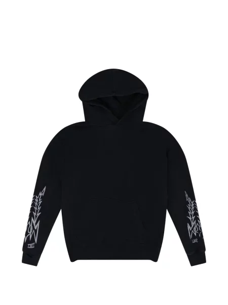 Hanorac cu glugă Rhude cu imagine negru
