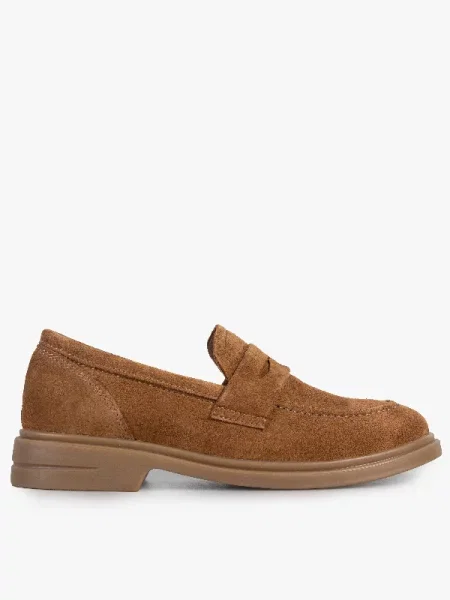 Замшевые туфли Modamilano оранжевые