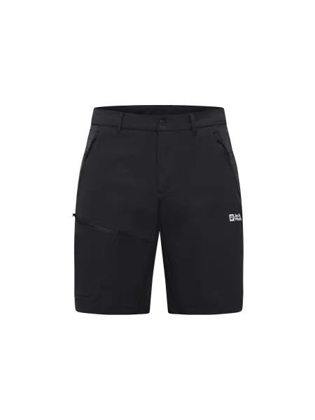 Pánske trekové šortky Jack Wolfskin Pico Trail phantom čierna