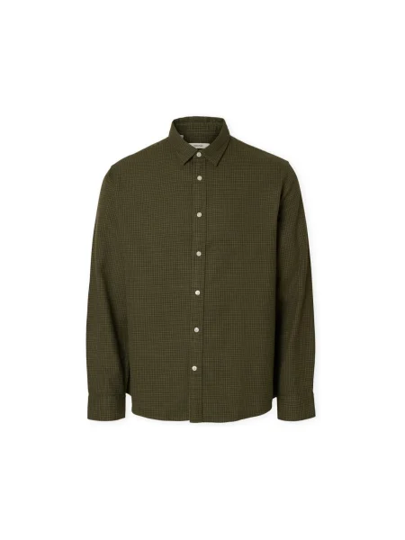 Cămașă Selected verde