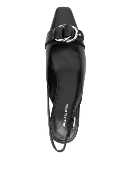 Pantofi cu toc Michael Kors cu cataramă negru