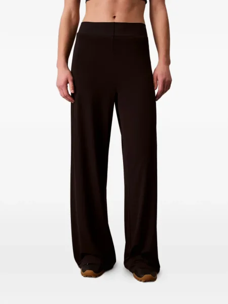 Pantaloni Calvin Klein cu picior lat negru