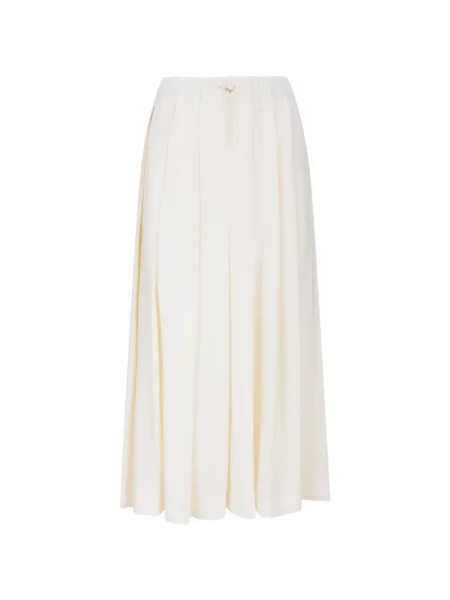 Fusta plisata Fabiana Filippi alb