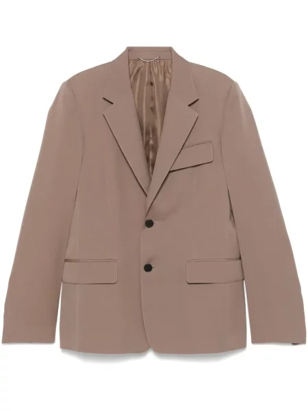 Sacou Lanvin de lână maro