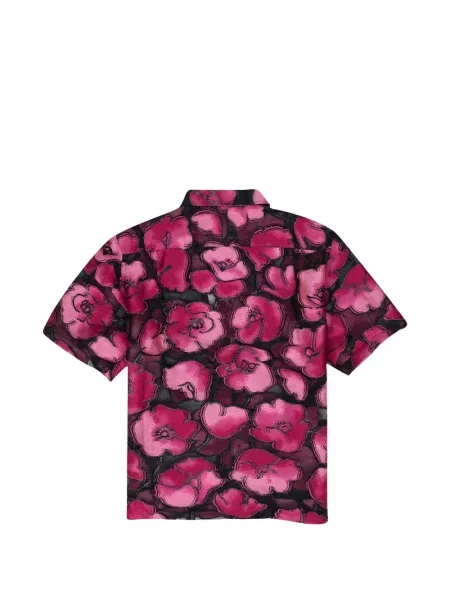 Cămașă 4sdesigns cu model floral cu imagine roz