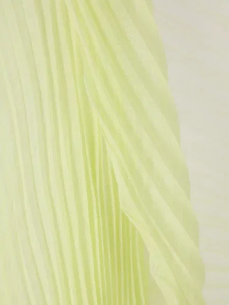 Fular Issey Miyake cu pene verde