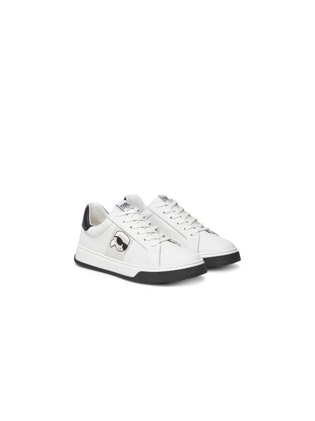 Sneakersy Karl Lagerfeld Kids S bílá
