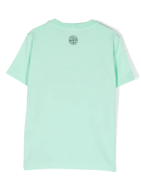 Koszulka dziecięca Stone Island zielona