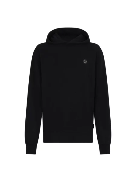 Bluza z kapturem Philipp Plein z kapturem czarna