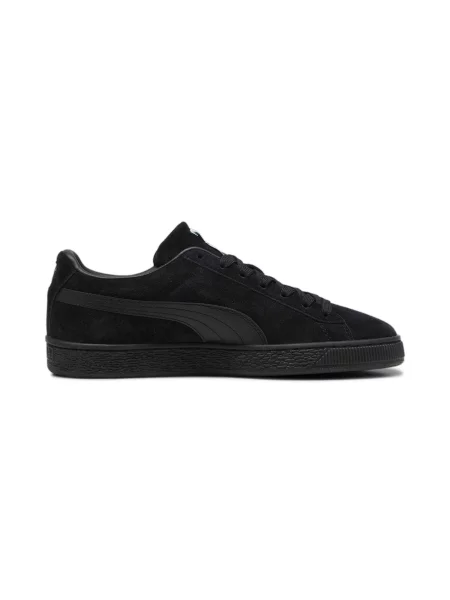 Замшевые классические кеды Puma черные