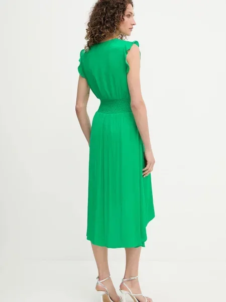 Morgan rochie evazată verde