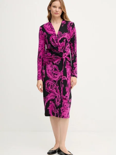 Joseph Ribkoff rochie mini mulata violet