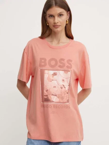 Футболка Boss Orange помаранчевий