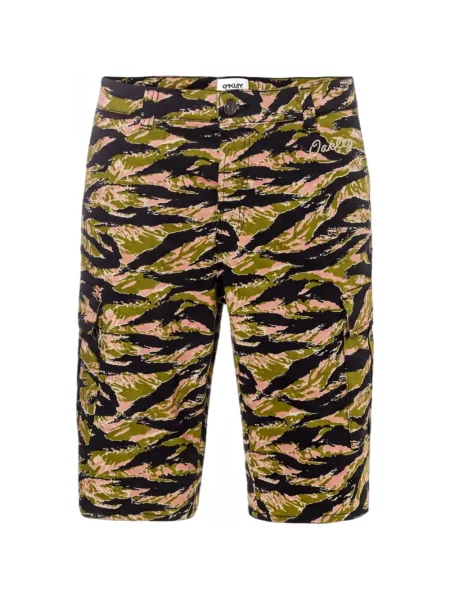 Pantaloni scurți cargo Oakley cu imagine verde