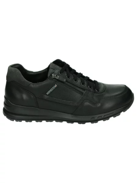 Sneakersy Mephisto skórzane casual czarne