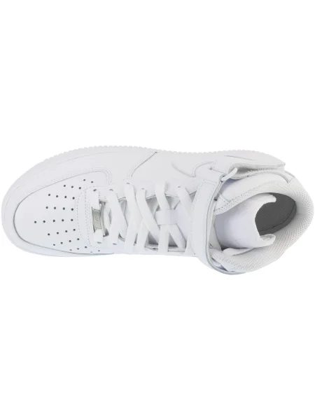 Členkové topánky Nike biela
