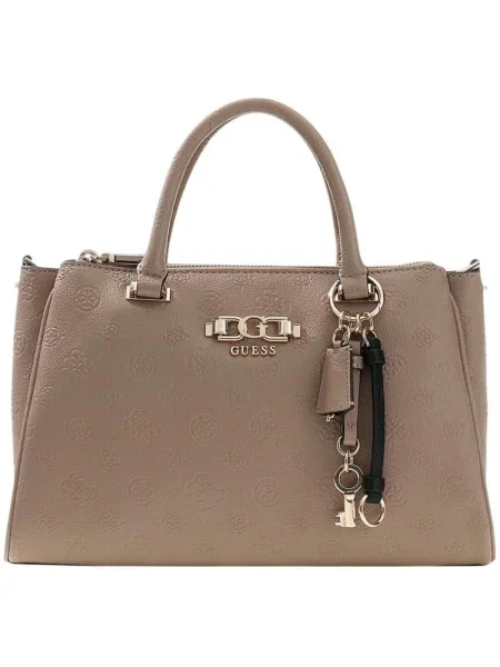 Geanta crossbody Guess din piele bej
