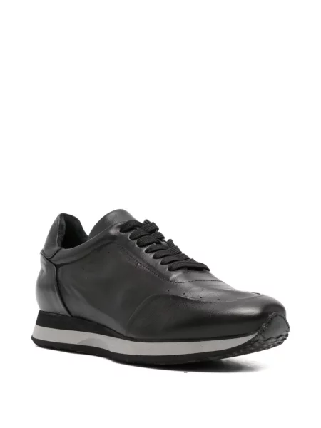 Sneakerși John Harrison din piele negru