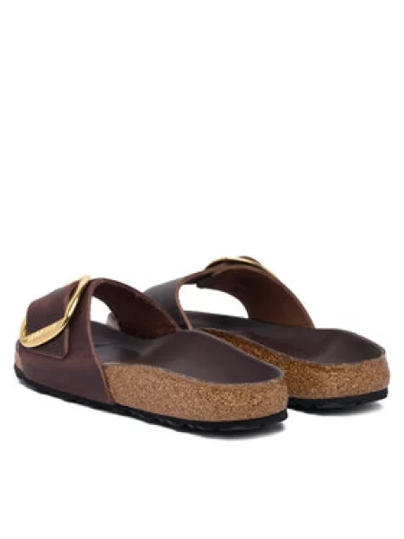 Natikači Birkenstock z zaponko rjava