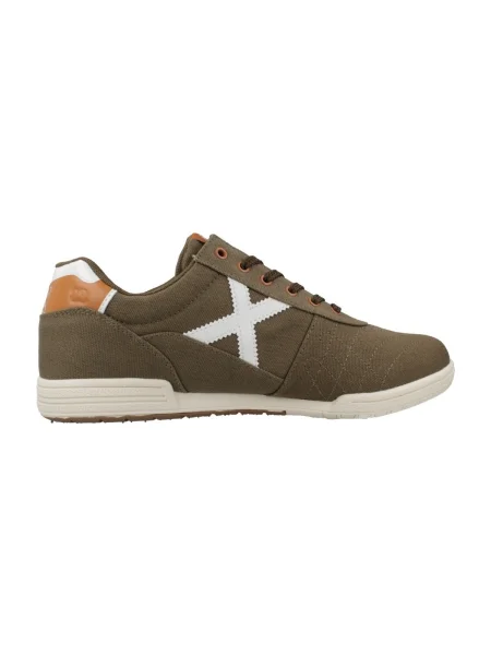 Pantofi Munich din canvas verde