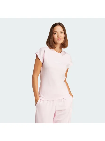 ADIDAS SPORTSWEAR Tricou funcțional Essentials roz alb