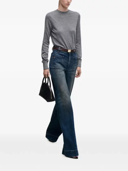 Blugi Victoria Beckham albastru