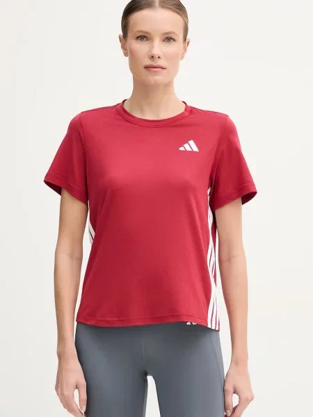 Tréninkové tričko adidas Performance červené