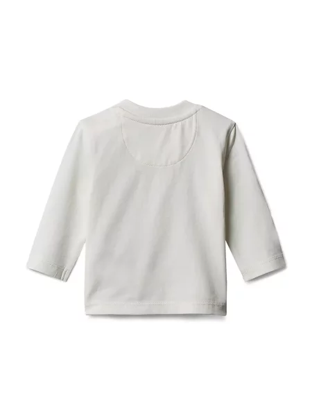 Calvin Klein Jeans majica dugih rukava za djecu s pamukom bijela