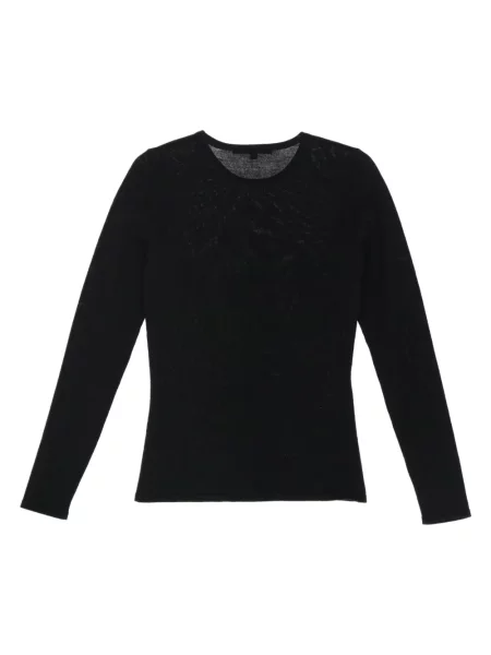 Vlněný svetr Gucci Pre-owned černý