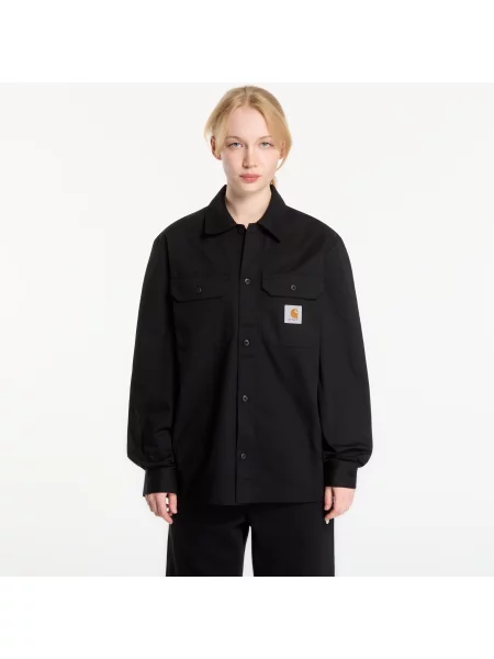 Πουκάμισο Carhartt WIP Longsleeve Craft Shirt μαύρο