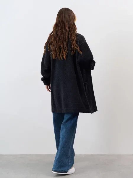 Кардиган ISSA Plus комбінований верх чорний