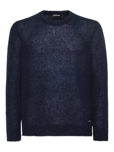 Pulover Dsquared2 tricotate albastru