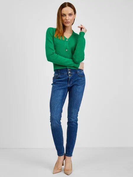 Cardigan Orsay verde