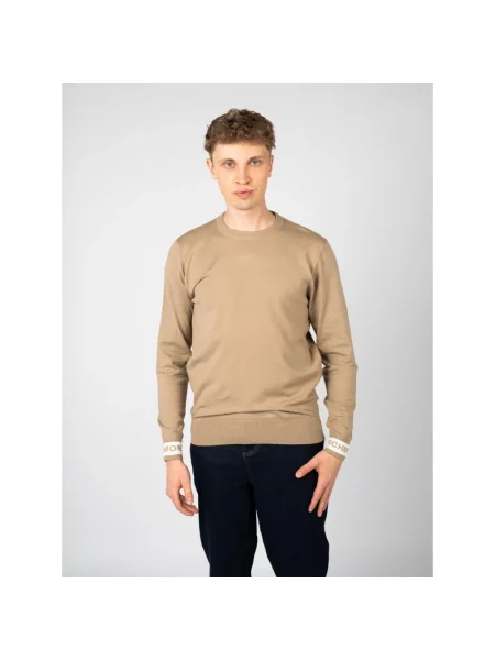 Sweter John Richmond beżowy