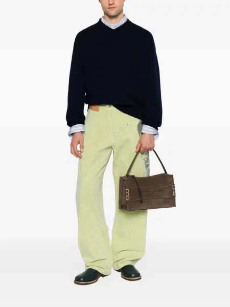 Svetr Jw Anderson s výstřihem do v modrý