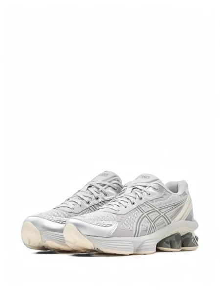 Sneakerși Asics plasă gri