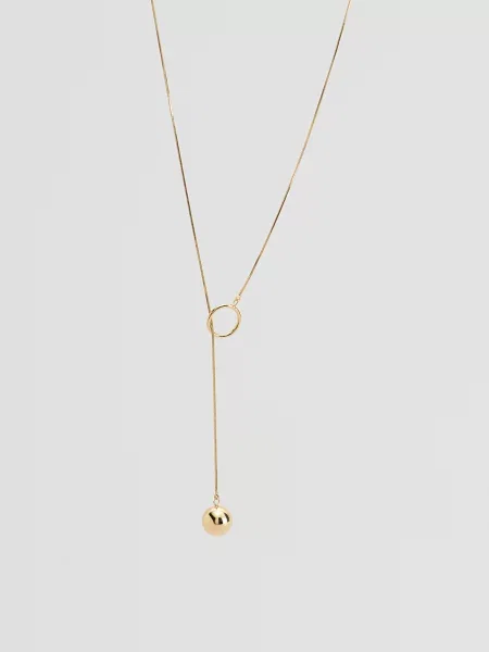 Ожерелье Reserved золотое