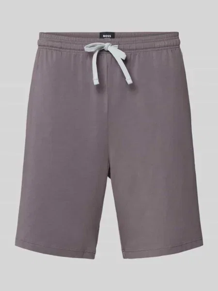 Szorty o kroju regular fit z mieszanki bawełny model MIix&Match' Boss