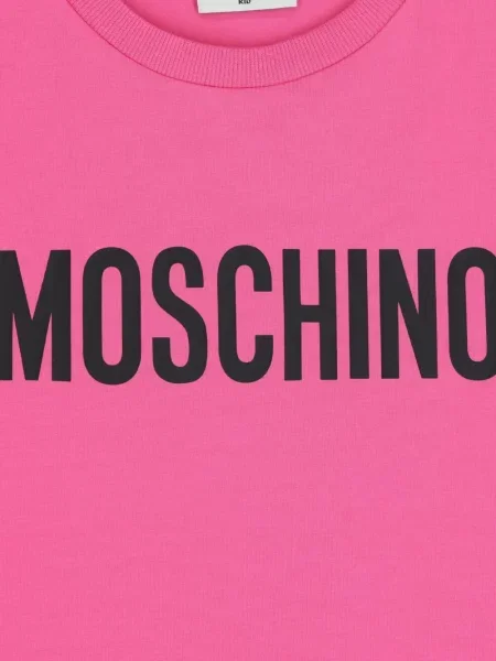 Gyerek póló Moschino rózsaszín