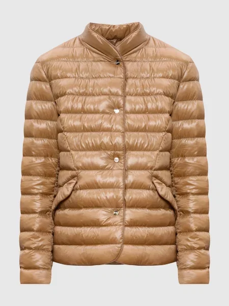 Стьобана пухова куртка Herno коричнева