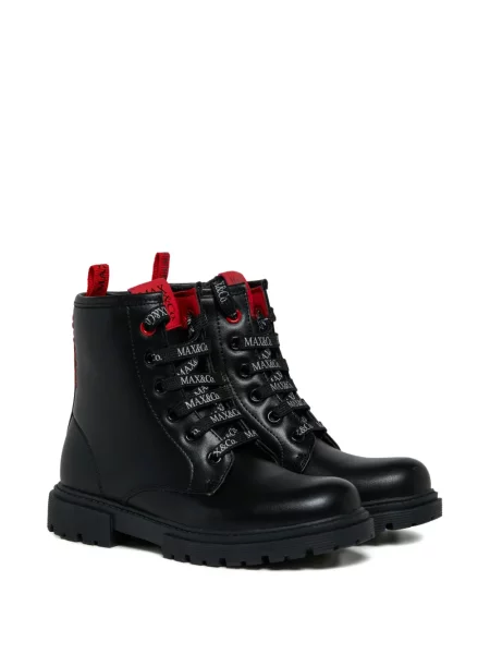 Buty do kostki dziecięce Max&co. czarne