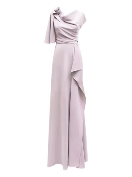Rochie Gemy Maalouf drapată violet