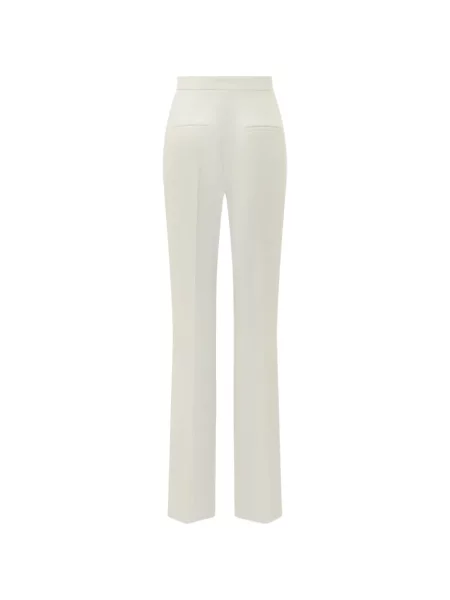 Pantaloni Max Mara din satin cu dungi