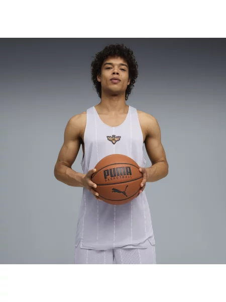 PUMA koszulka do koszykówki Melo Alwayz On 1 Akcesoria S zielony