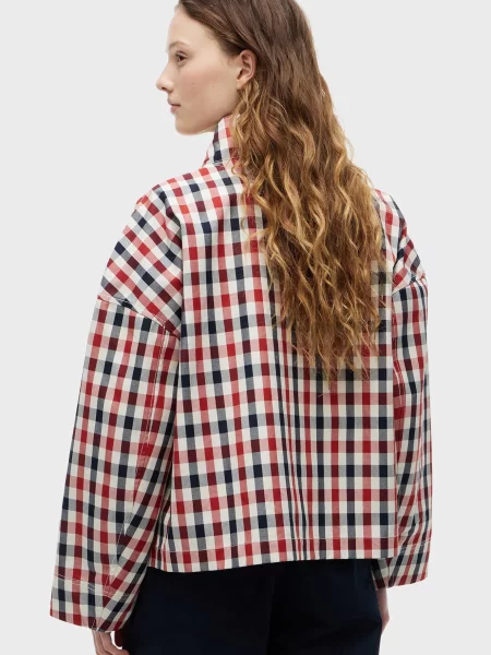 Картата коротка куртка Tommy Hilfiger