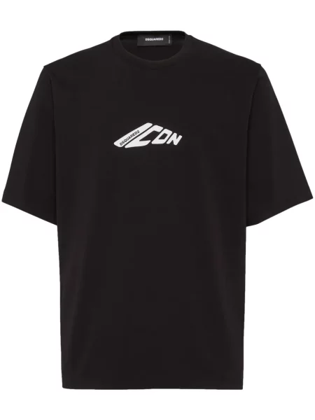 Tricou Dsquared2 cu imagine negru